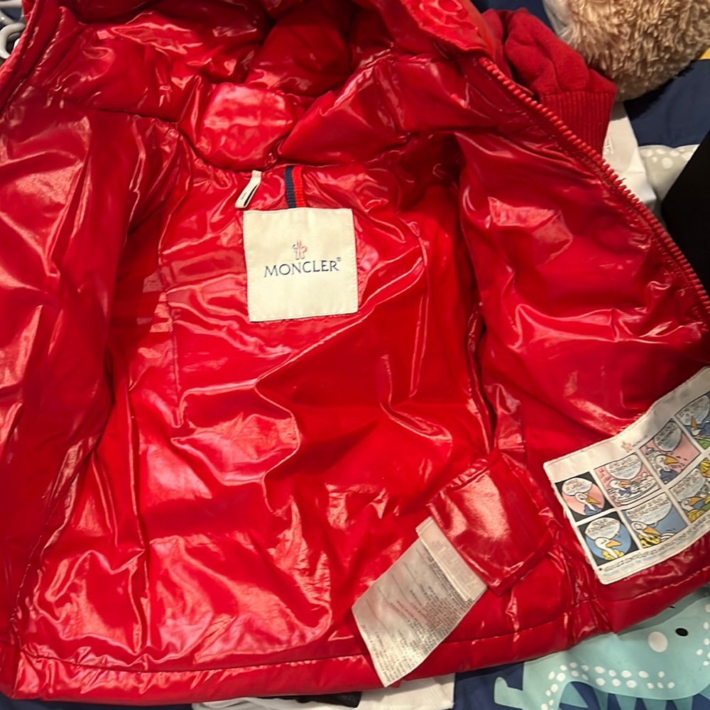Moncler Red Coat